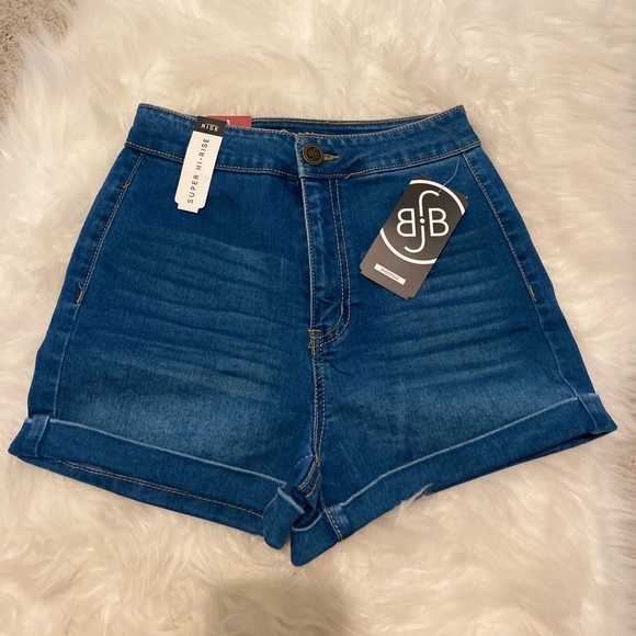 Boom Boom Super Hi-Rise Jeans Shorts, Highwaisted Denim Shorts, size 3 - Picture 16 of 16